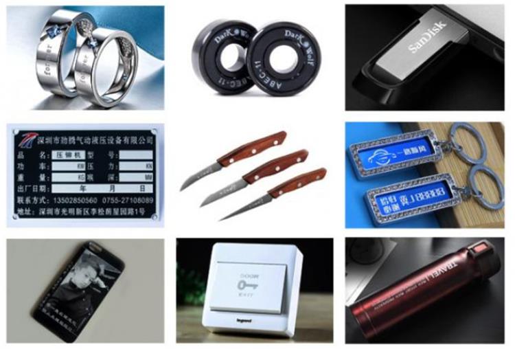 30W Fiber Laser Marking Machine for Dog Tag Name Plate 3