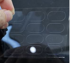 Camera cover glass T0.55 mm