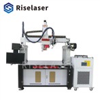 Tsis Siv Neeg Optical Fiber Laser Vuam Tshuab Nrog Platform